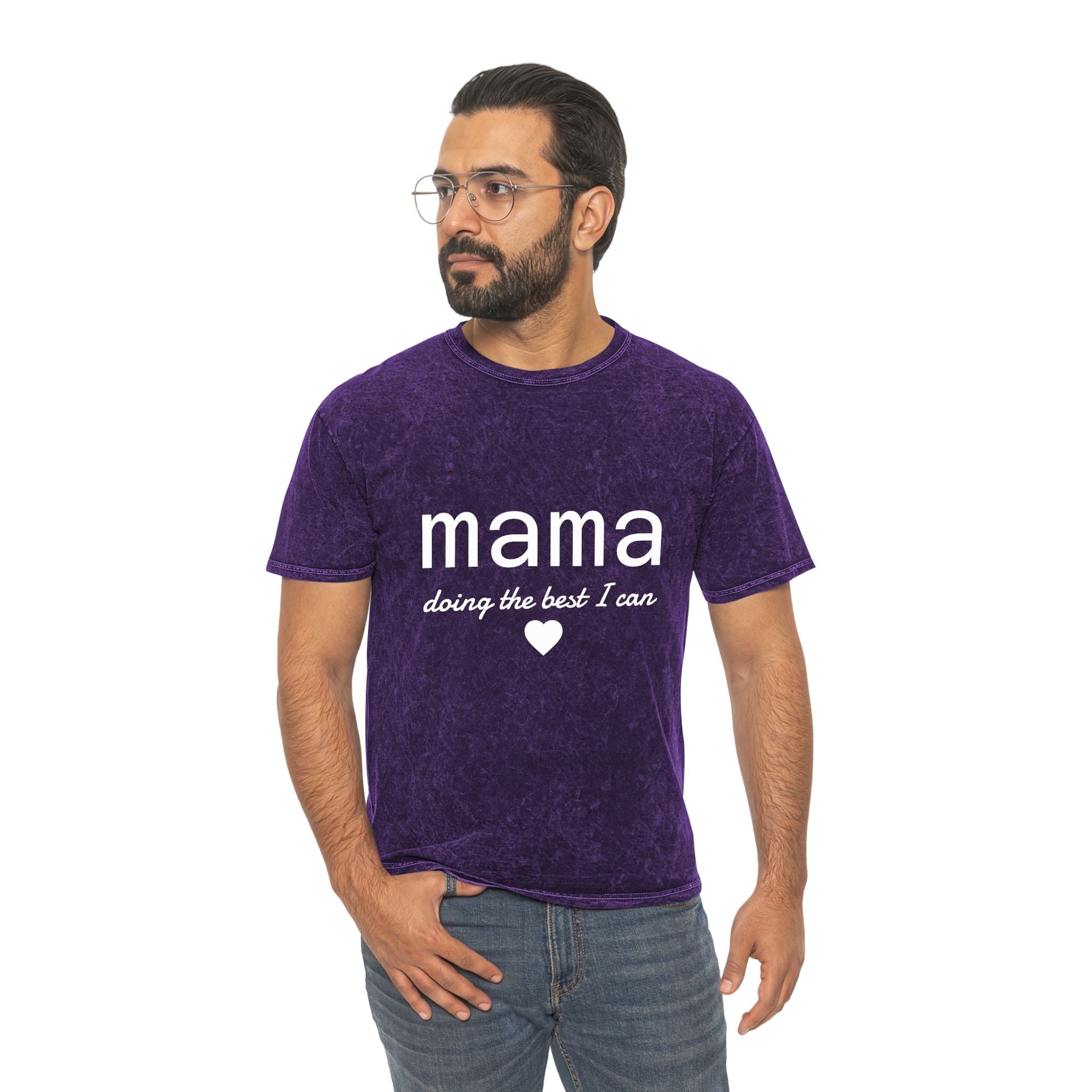 Mama Doing the Best I Can Mineral Wash T-Shirt