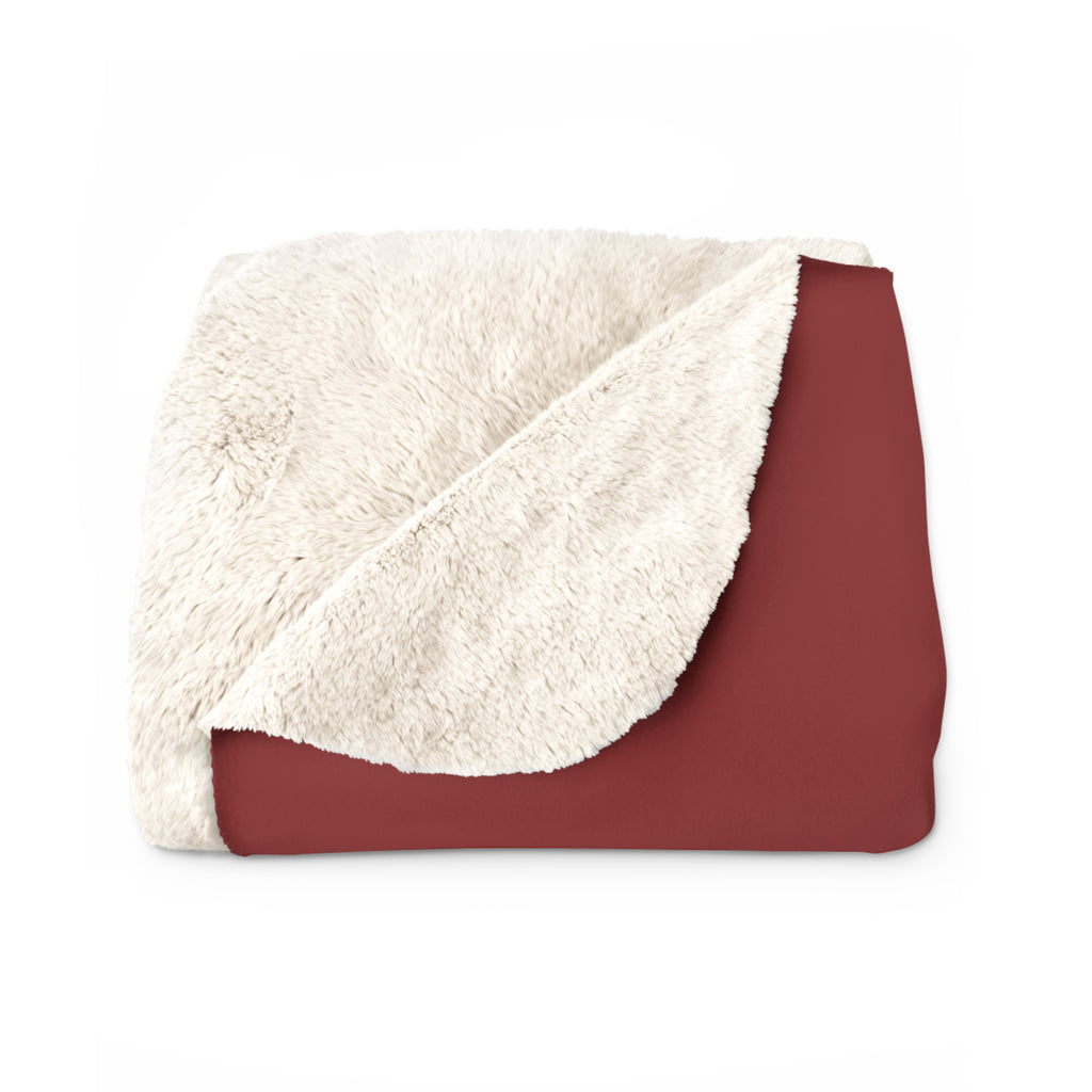 Soccer Heartbeat Sherpa Blanket — Cozy Soccer Player Throw
