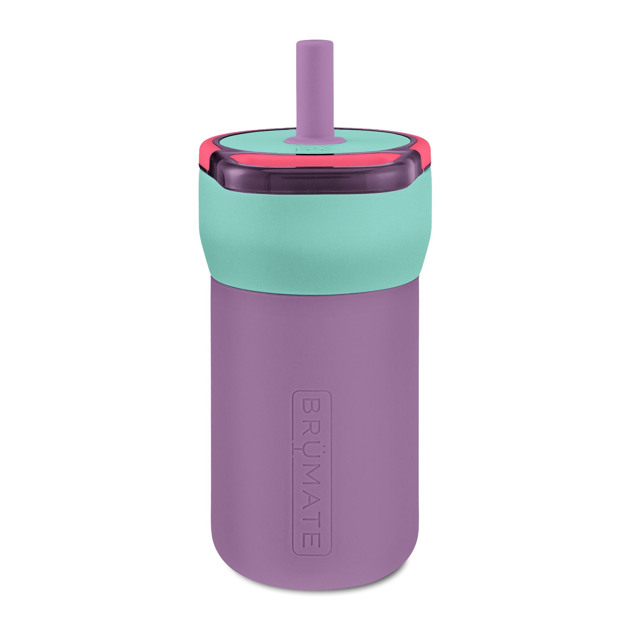 Engraved 12oz Kids Leakproof Straw Tumbler — Personalized Insulated Cup for School & Travel