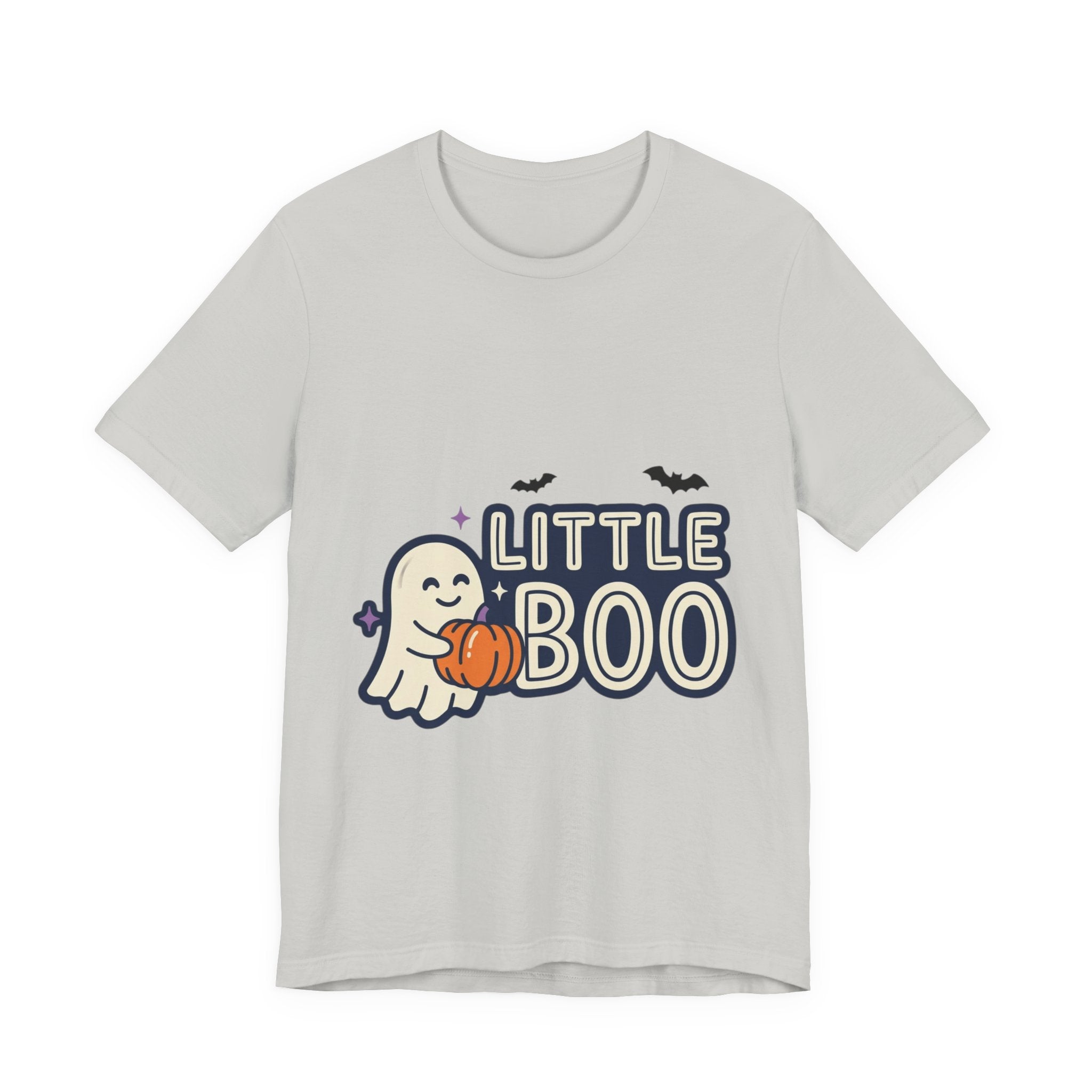 Little Boo Ghost Tee | Matching Halloween Family Shirts, Pumpkin, Bats