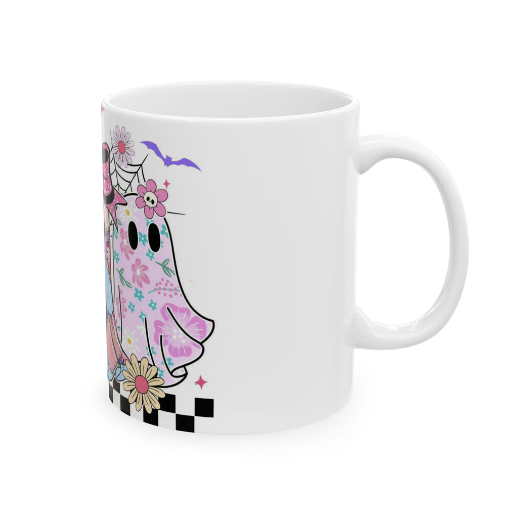 👻 Boo-tiful Patchwork Ghost Mug