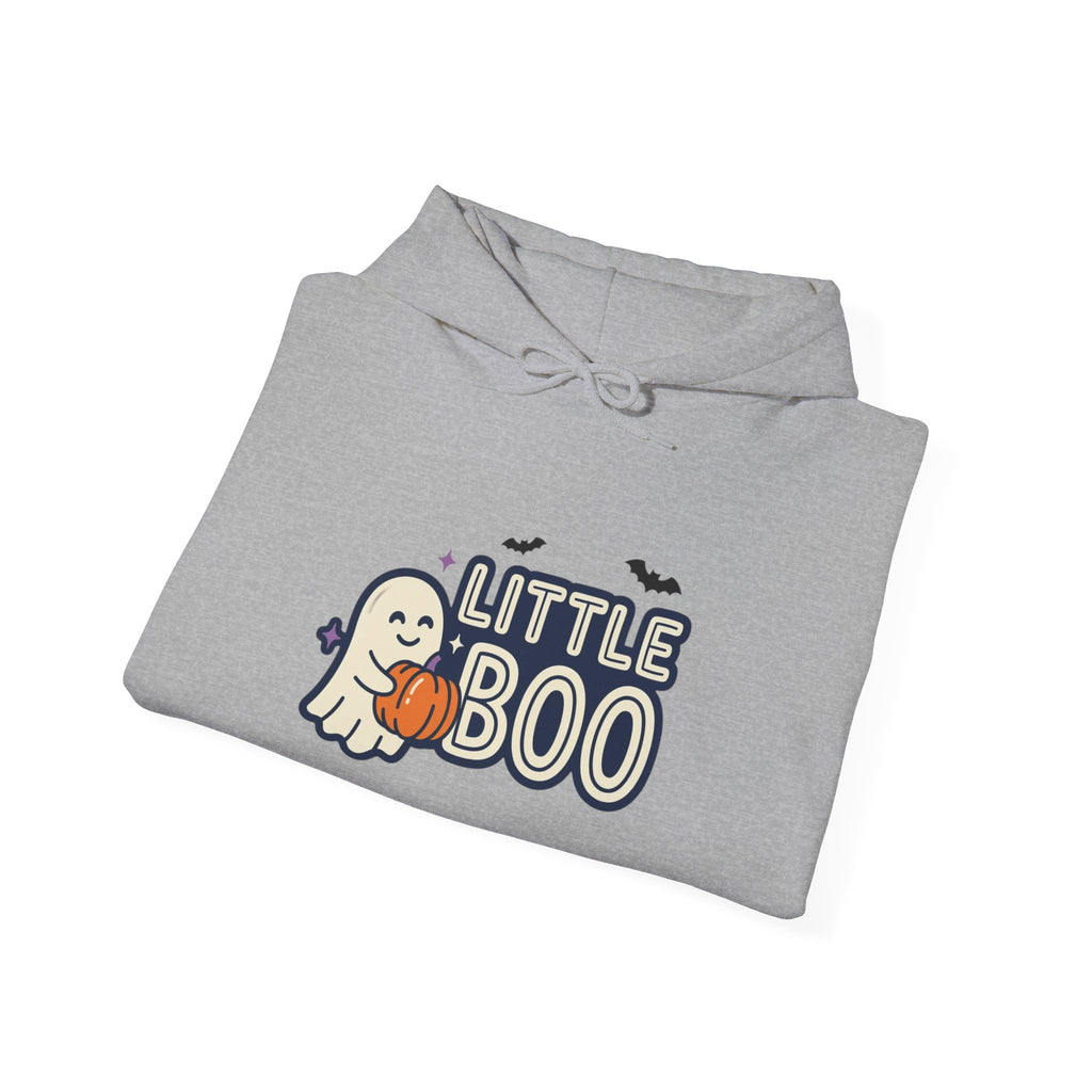 Little Boo Hoodie | Halloween Family Shirts, Matching Ghost Name Design