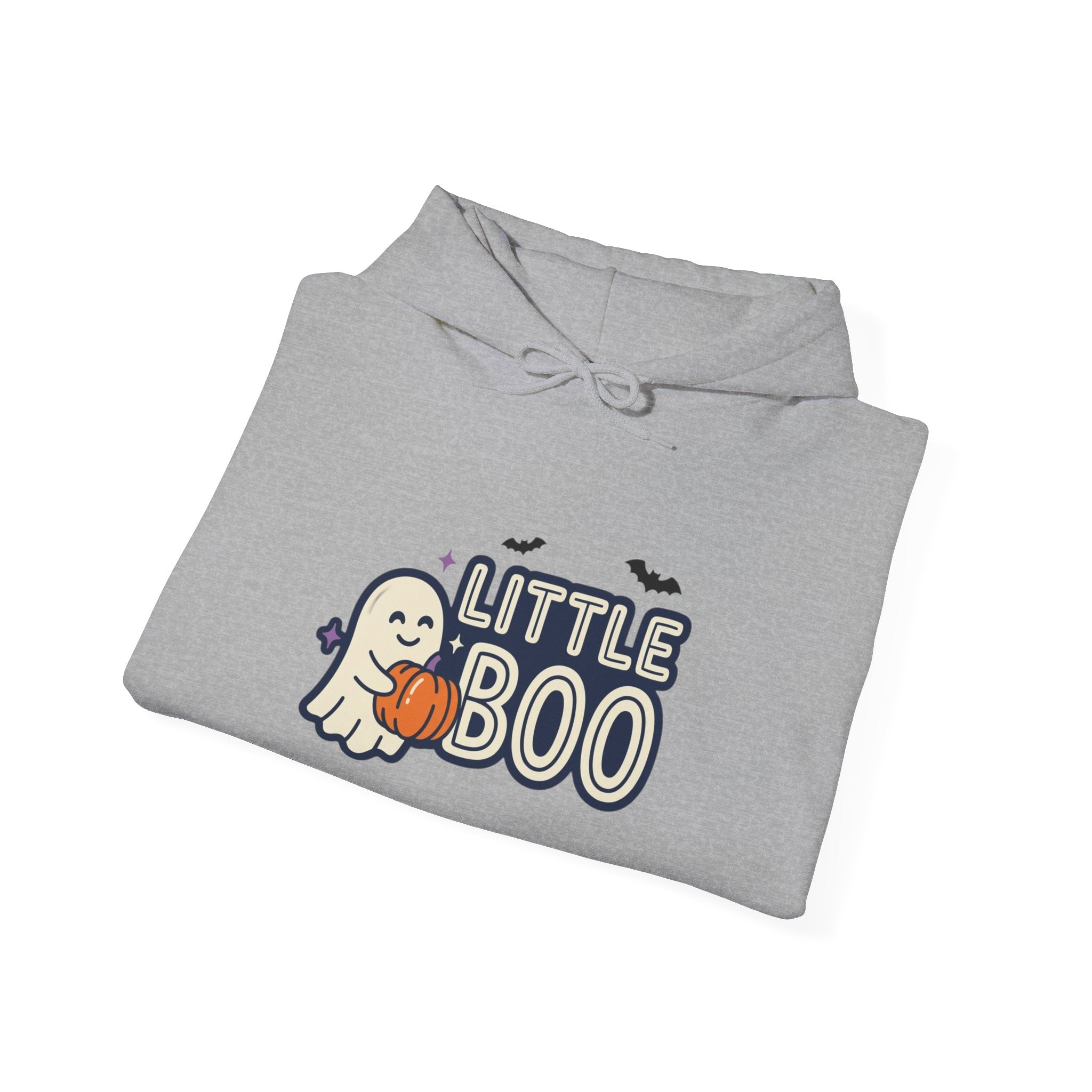 Little Boo Hoodie | Halloween Family Shirts, Matching Ghost Name Design