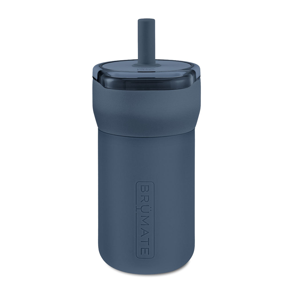 Engraved 12oz Kids Leakproof Straw Tumbler — Personalized Insulated Cup for School & Travel