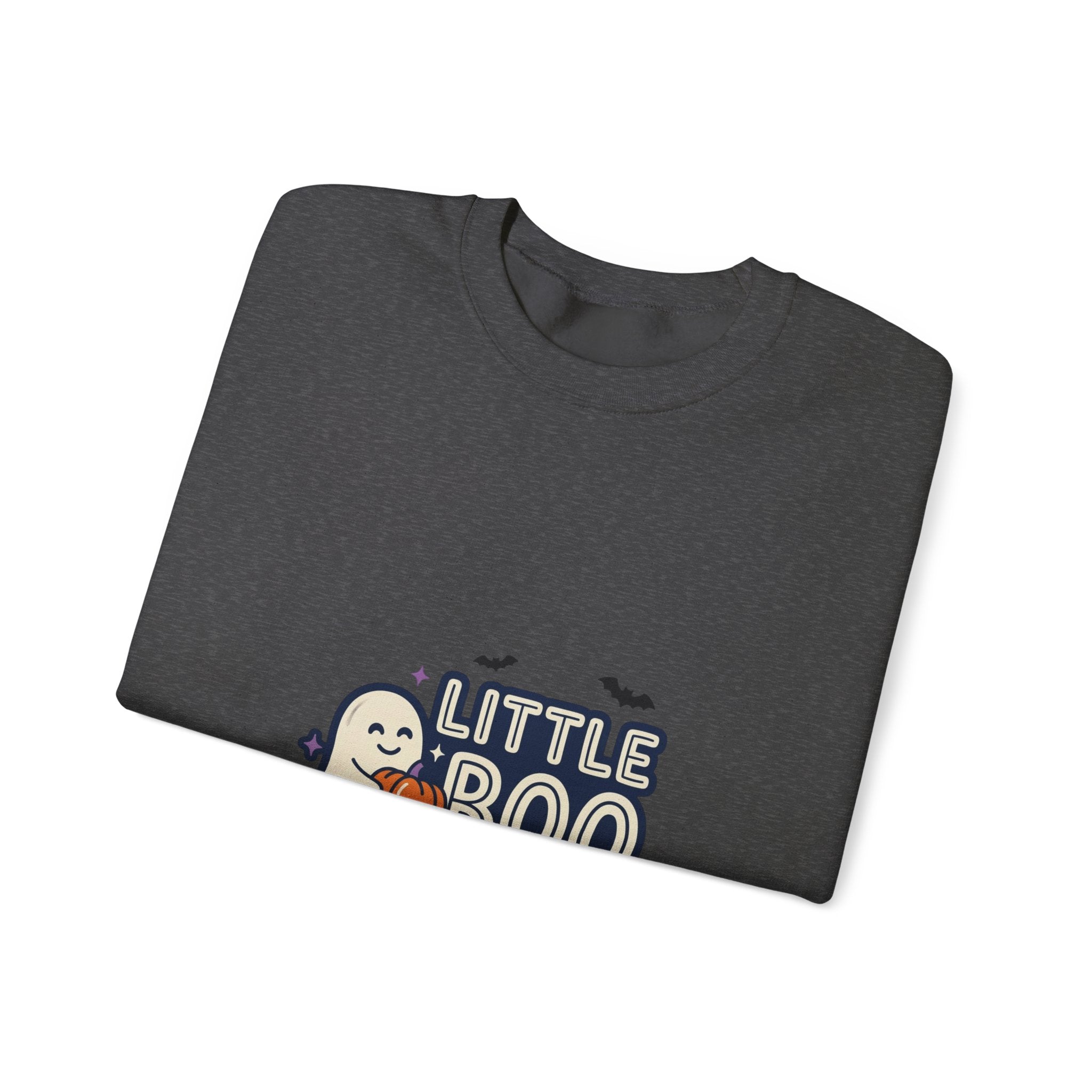 Little Boo Sweatshirt — Cute Halloween Ghost Crewneck for Kids & Parents