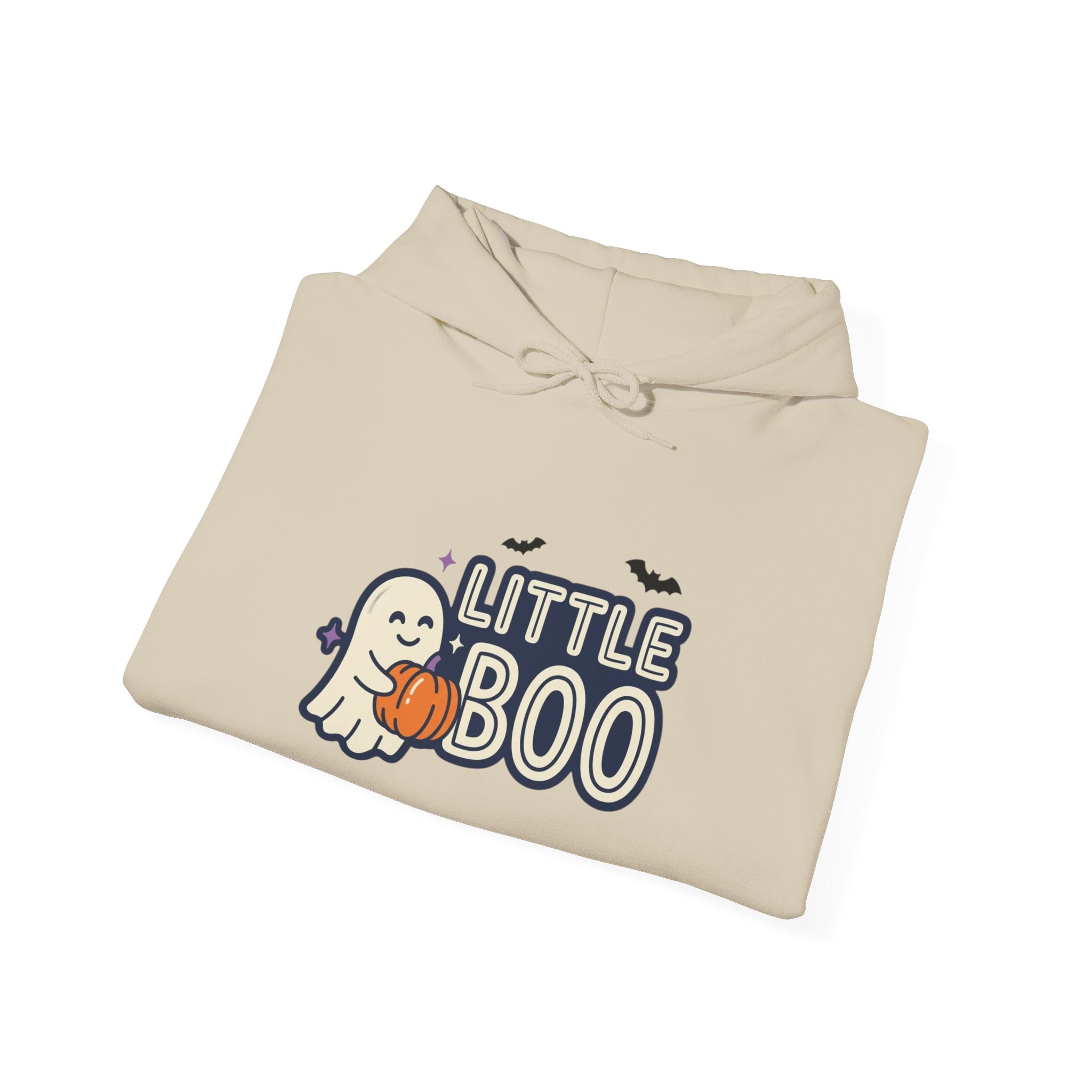 Little Boo Hoodie | Halloween Family Shirts, Matching Ghost Name Design