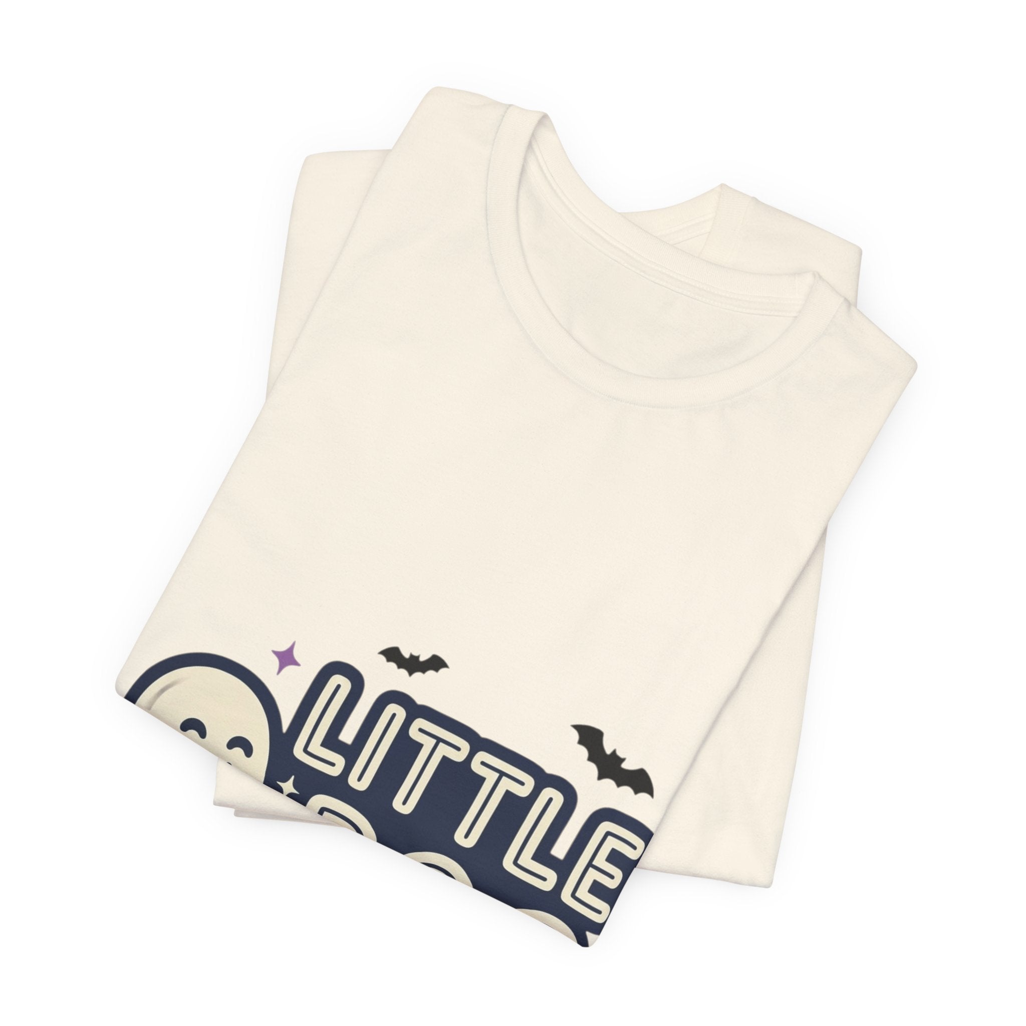 Little Boo Ghost Tee | Matching Halloween Family Shirts, Pumpkin, Bats