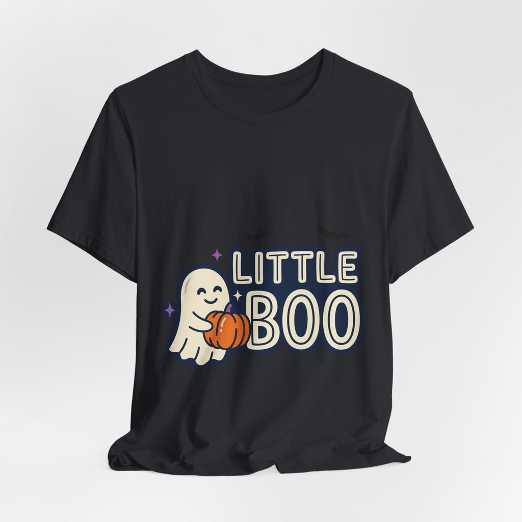 Little Boo Ghost Tee | Matching Halloween Family Shirts, Pumpkin, Bats