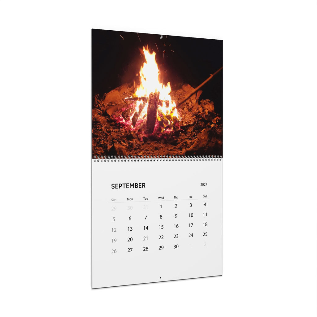 2027 Photo Wall Calendar - Custom Monthly Family & Nature Scenes