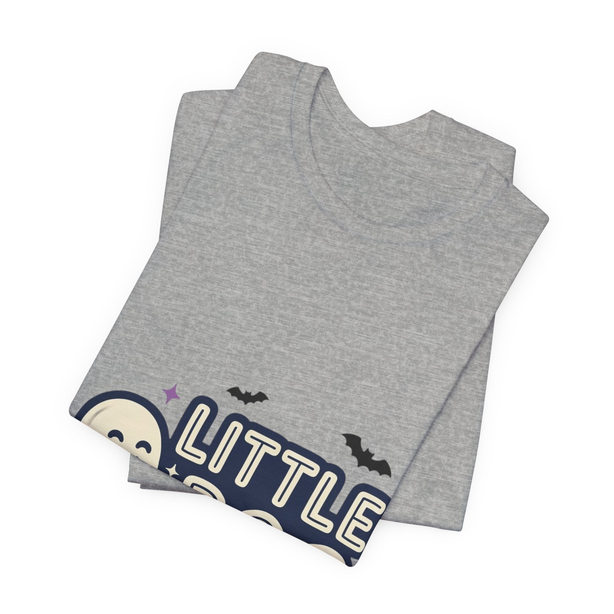 Little Boo Ghost Tee | Matching Halloween Family Shirts, Pumpkin, Bats
