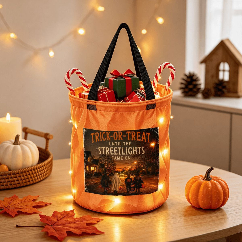 Light Up Halloween Basket