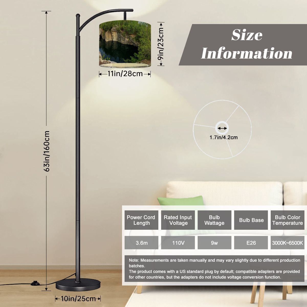 Arc Floor Lamp (Made in USA)