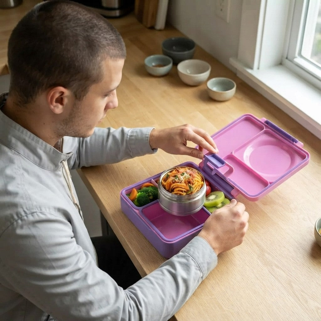 Kids Insulated Bento Lunch Box – Hot & Cold School Lunch Container