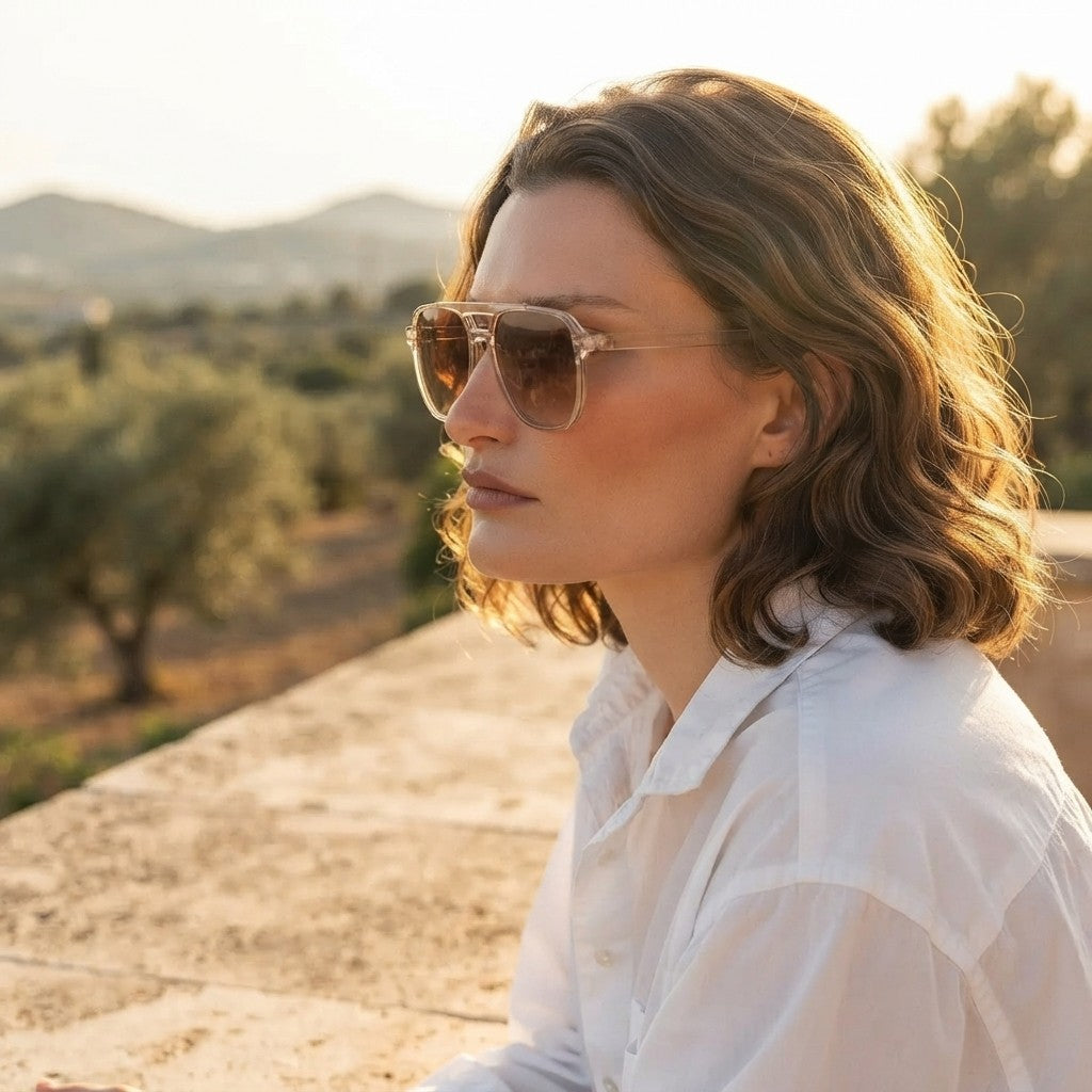 Classic Aviator Sunglasses Set