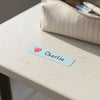 Personalized Heart Shape Name Tags