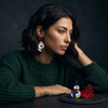 Snowman, Ball, and Heart Earrings Set